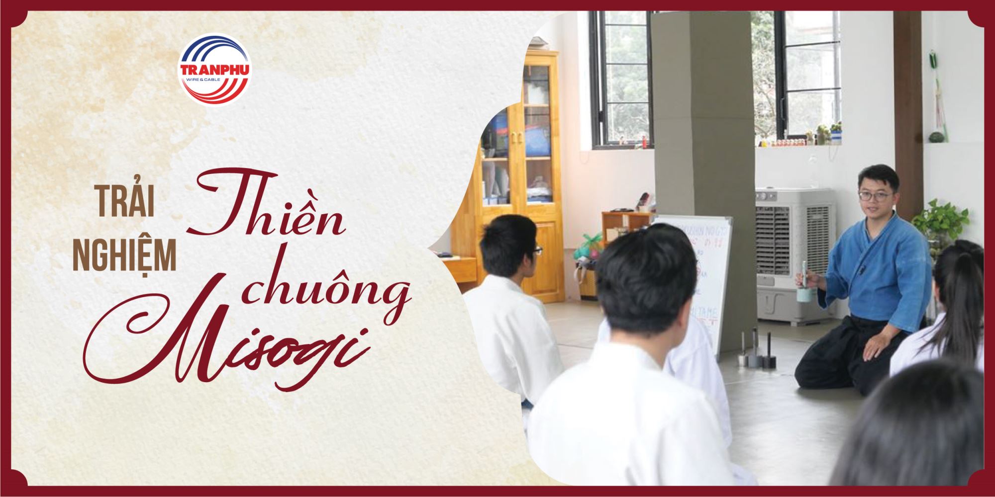 Workshop “Trải nghiệm thiền chuông Misogi”