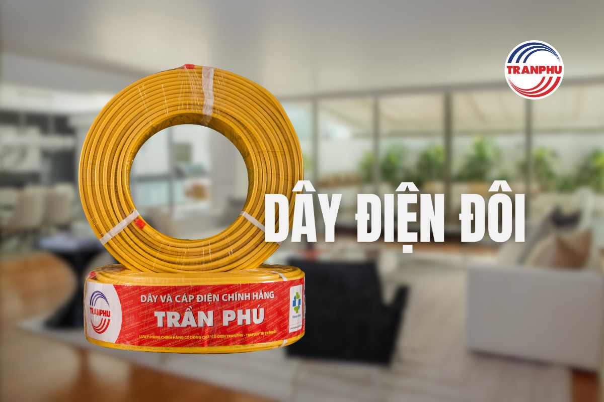 Dây điện đôi là gì? Các loại dây điện đôi phổ biến và ứng dụng thực tế