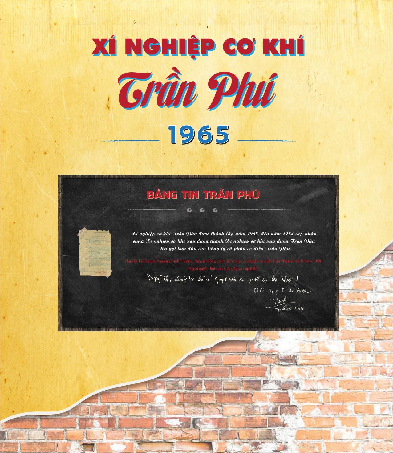 TRẦN PHÚ 57 NĂM (1965 - 2022) - NHỮNG NẤC THANG TỰ HÀO