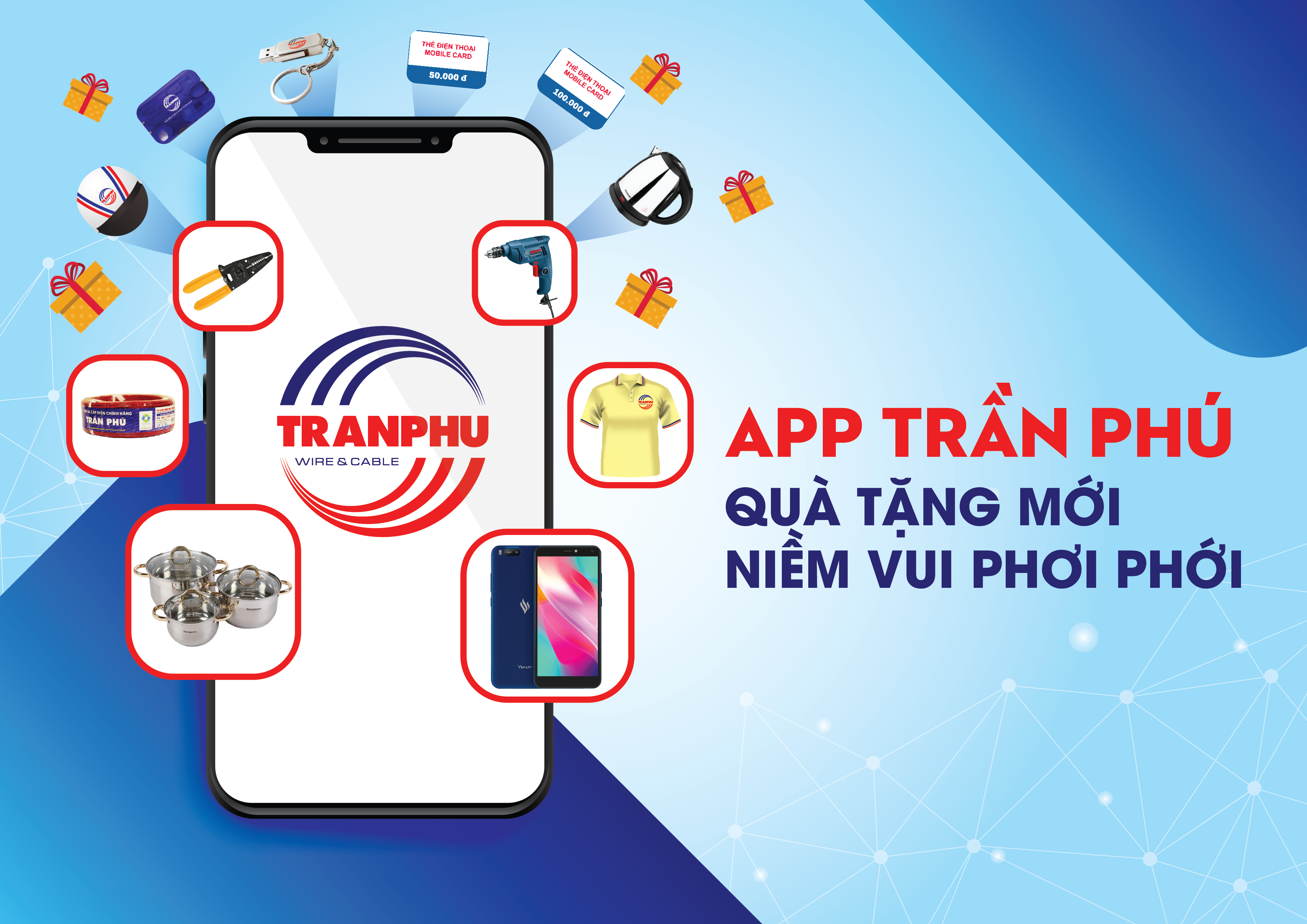 App Trần Phú: Quà tặng mới, niềm vui phơi phới