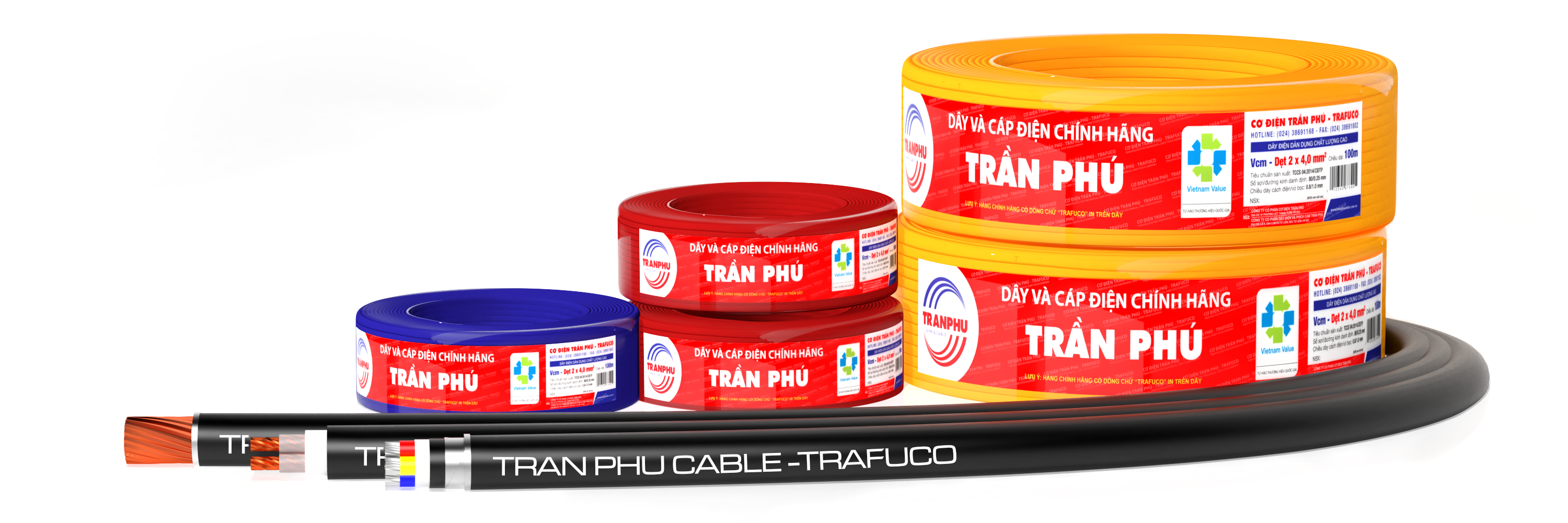Tại sao dây và cáp điện Trần Phú được nhiều người tin dùng?