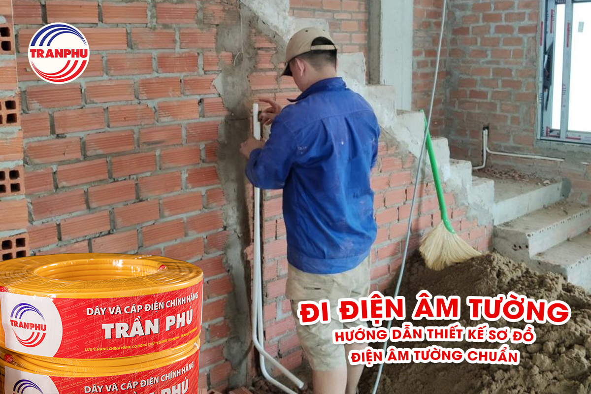Hướng dẫn thiết kế sơ đồ điện âm tường an toàn, hiệu quả