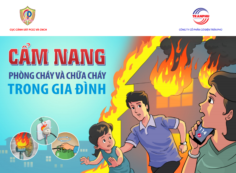 Cẩm nang phòng cháy chữa cháy trong gia đình