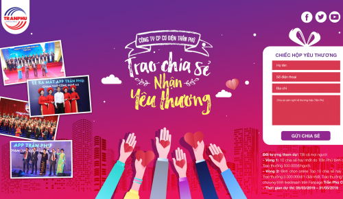 ﻿TRAO CHIA SẺ, NHẬN YÊU THƯƠNG CÙNG CƠ ĐIỆN TRẦN PHÚ