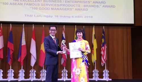 Cơ điện Trần Phú lọt top 100 doanh nghiệp, doanh nhân xuất sắc Asean