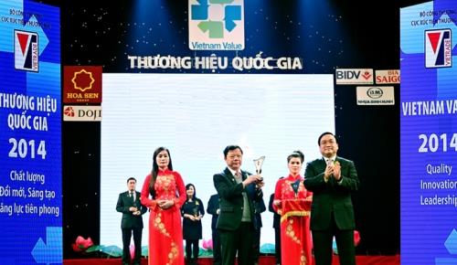 Giải thưởng Thương hiệu Quốc Gia vinh danh Dây điện Trần Phú