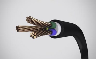 Copper conductor twisted cable