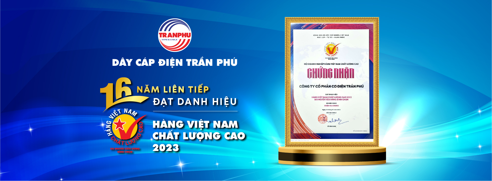 2023 - 16 lần liên tiếp đạt 