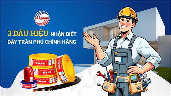 3 DẤU HIỆU NHẬN BIẾT DÂY TRẦN PHÚ CHÍNH HÃNG